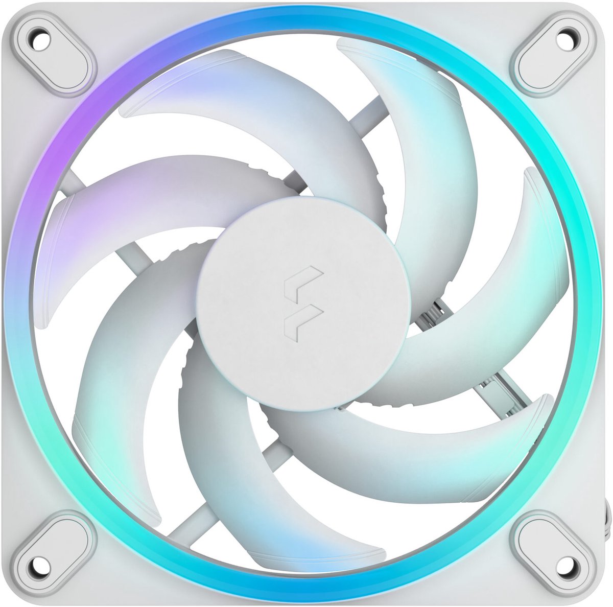 Fractal design Momentum 12 RGB, White