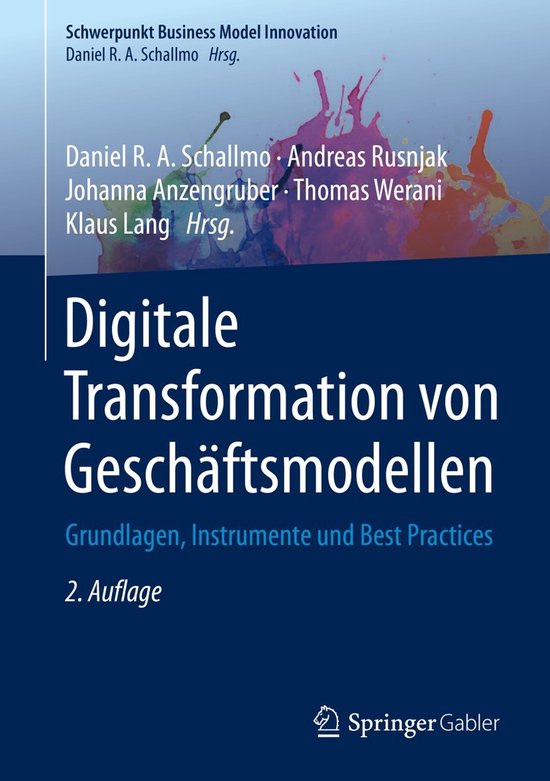 Digitale Transformation von Geschaeftsmodellen - cover