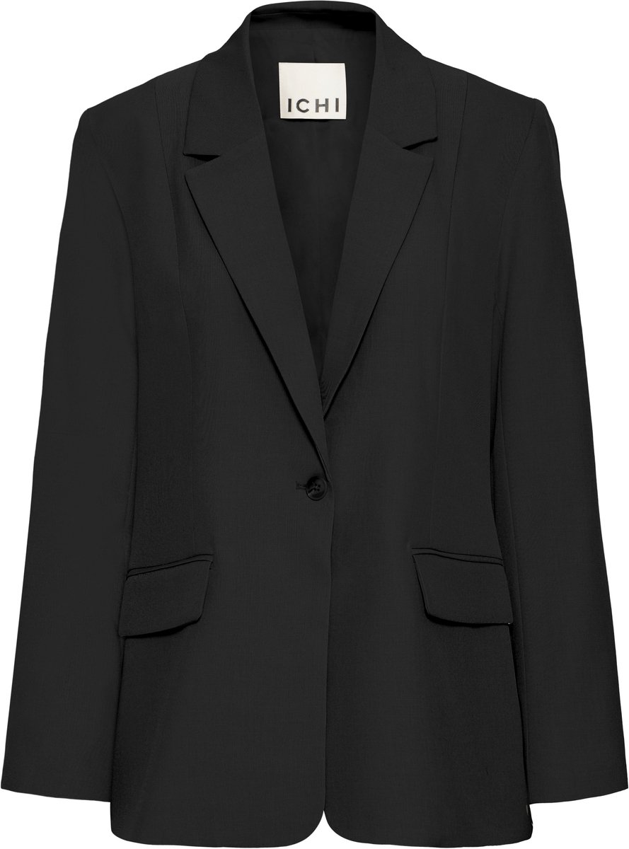 Ichi IHFAVA LONG BL Dames Blazer/colbert - Black