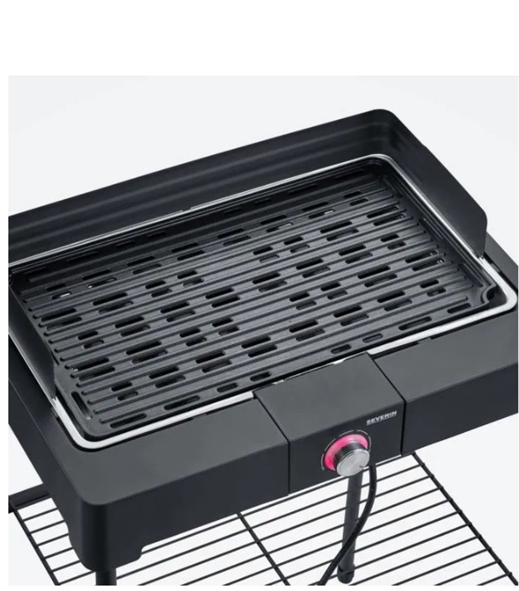 Severin PG 8568 Grill Vast Controlelampje Zwart