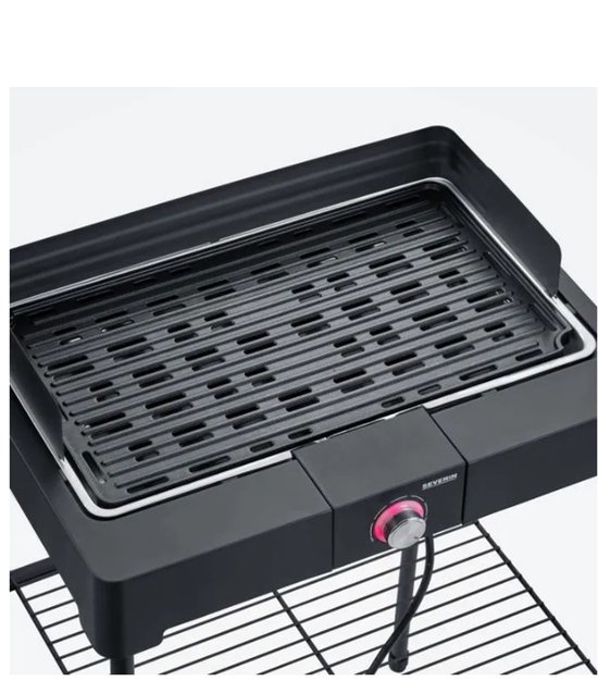 Severin PG8568 Staande Grill Zwart van Merkloos — afbeelding 2