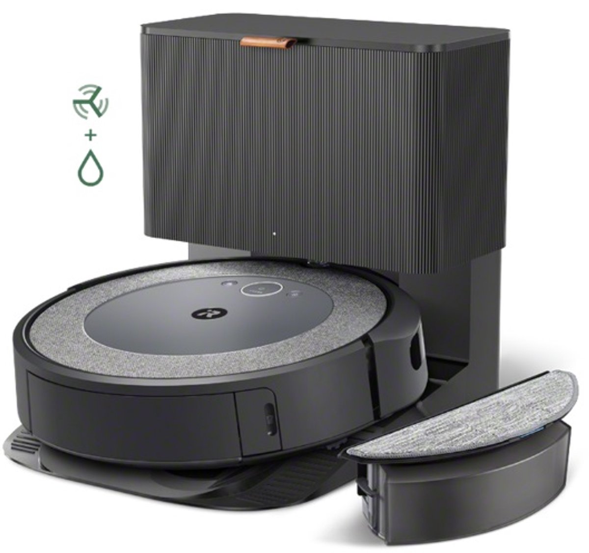 iRobot Roomba Combo® i5+ - Robotstofzuiger met Dweilfunctie - Zelfledigend - Ideaal voor Huisdieren - i5576