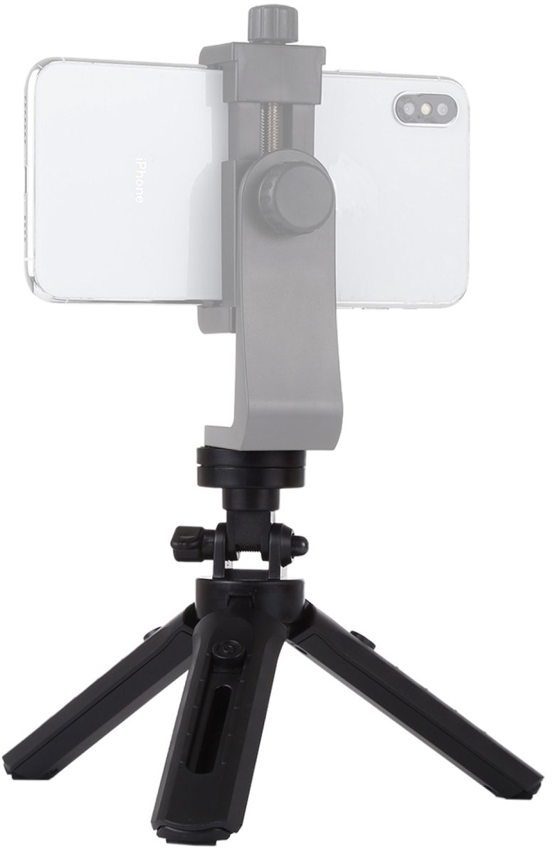 PULUZ Pocket 5-standen verstelbare desktop statiefbevestiging met 1/4 inch schroef voor DSLR en digitale camera's, verstelbare hoogte: 16,5-21,5 cm