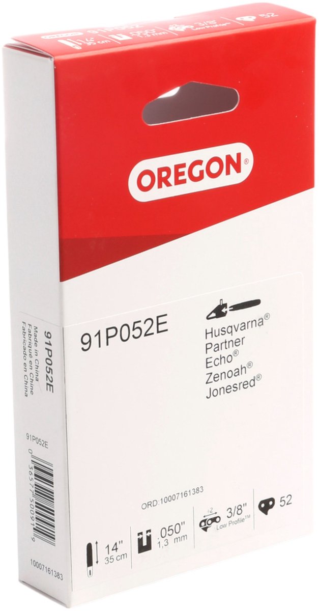 Oregon Low Profile Serie - Zaagketting - 3/8" - 1,3mm - 52 Schakels