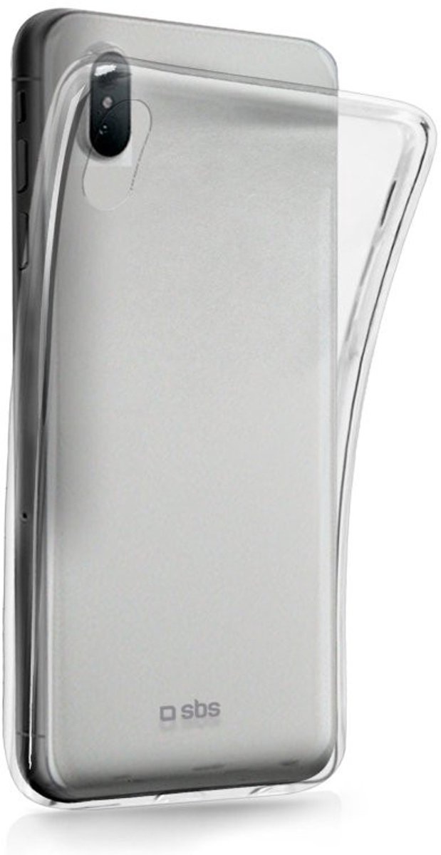 SBS Mobile Skinny Cover iPhone XS Max - Transparant