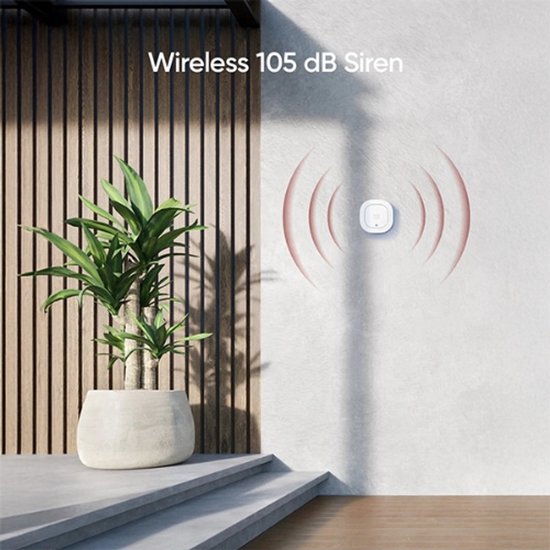 eufy Security Siren (105 dB Draadloos Alarm)