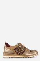 Marco Tozzi Leopard Sneakers beige Textiel - Maat 38