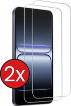 Screenprotector - 2 Stuks - Geschikt voor OnePlus Nord CE5 - Extra Sterk - Beschermglas - Gehard Glas - Tempered Glass - Screen Protector