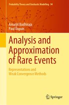 Probability Theory and Stochastic Modelling 94 - Analysis and Approximation of Rare Events