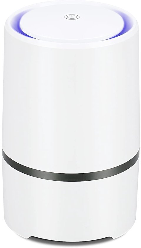 Luchtreiniger - Voor woonkamer, slaapkamer, kantoor en babykamer - Luchtkwaliteitsindicator - Effectief tegen huisstofmijt, hooikoorts, allergieën en stof - Luchtreinigers - Air Purifier
