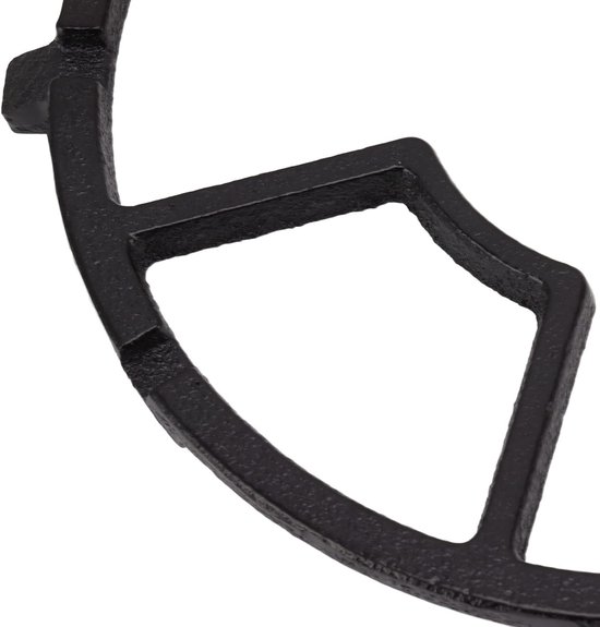 Dailygoods- Gasring Antislip - Gietijzeren Fornuisplaat - Koffiepot Stand - Kookplaat Reducer - Draagbaar - Robuust en Duurzaam - Wokring van Dailygoods — afbeelding 2