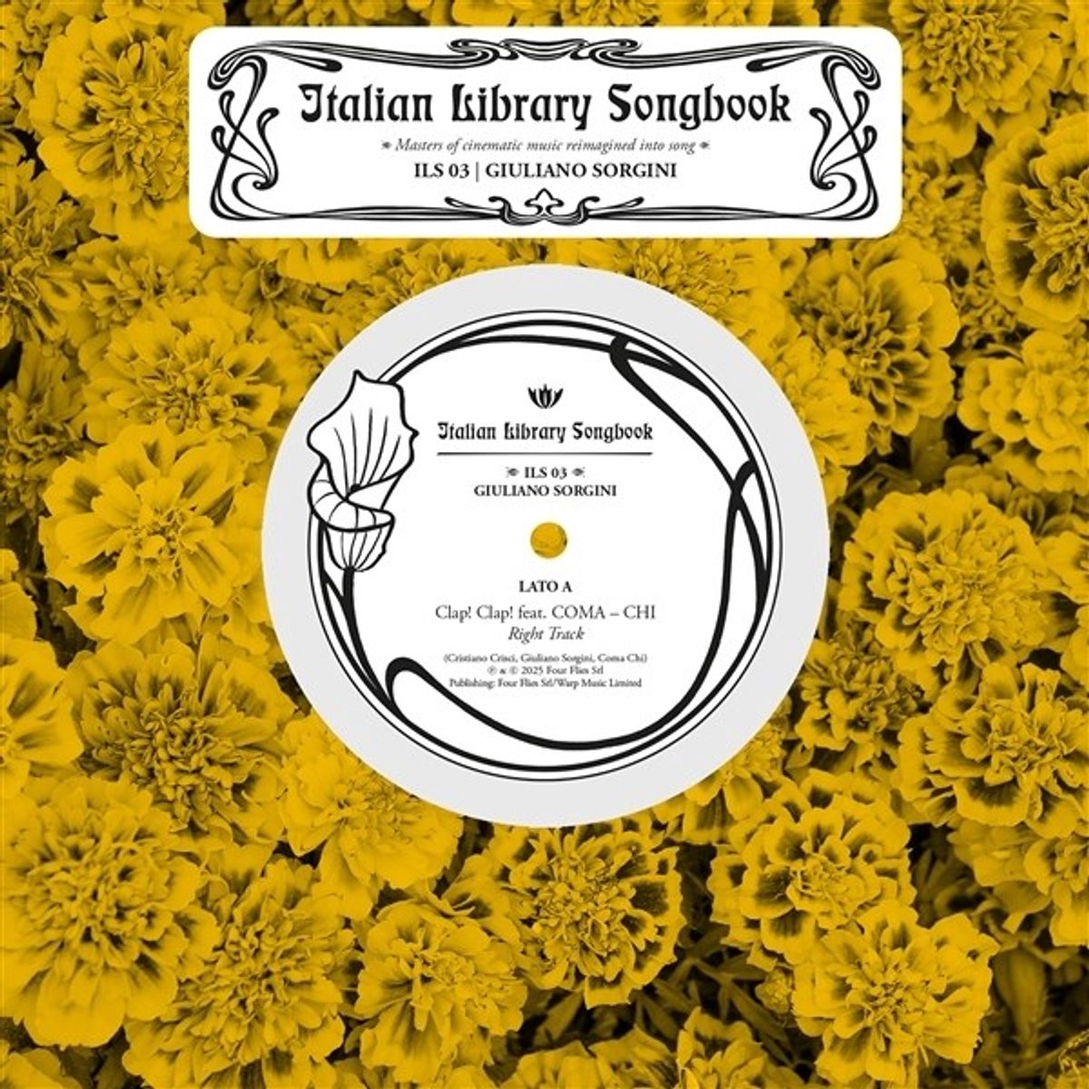 Clap! Clap! Feat. Coma-Chi & Giuliano Sorgini - Library Songbook Vol. 3 (12" Single)