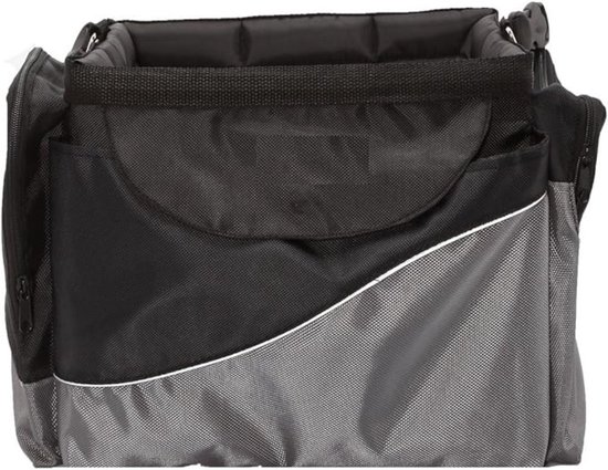 Fietsmand voor honden, hondenmand fiets voor tot 5 kg, ademende hondenfietsmand voor met stuuradapter, opvouwbare fietstas voor huisdieren voor dierenwinkels, baden, picknicks (oranje