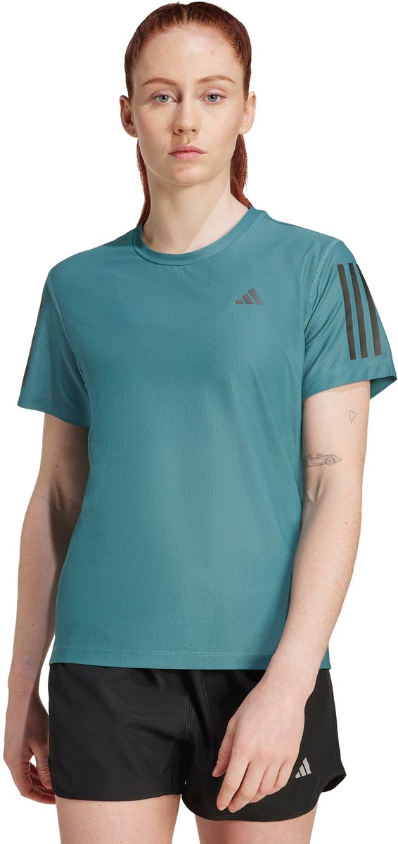 Adidas Performance Own The Run T-Shirt Dames Groen