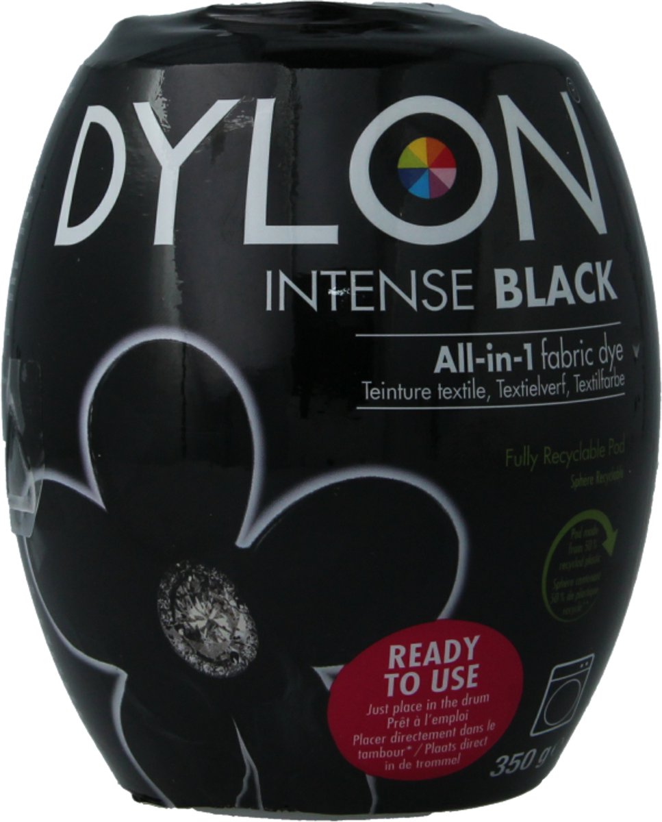 DYLON Wasmachine Textielverf Pods - Intense Black - 350g — afbeelding 5