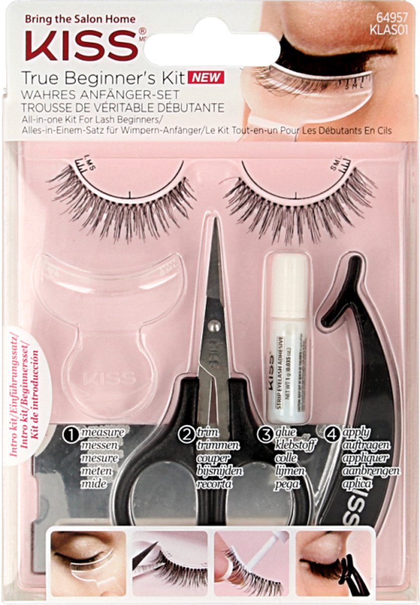 Kiss Wimpers True Beginners Kit - Wimperextensions - Lashes - Nep Wimpers