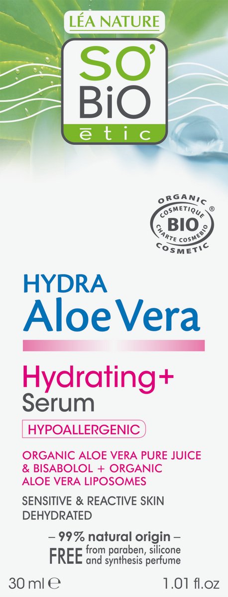 Goedkoopste So Bio Etic Aloe vera serum 30 Milliliter