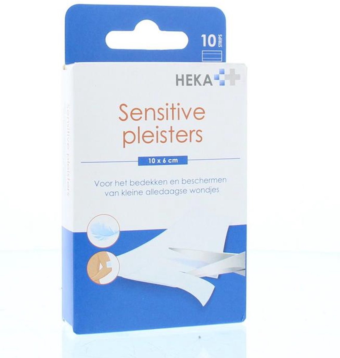 Goedkoopste Heka Klein Wondpleister sensitive 10 x 6cm 10 Stuks