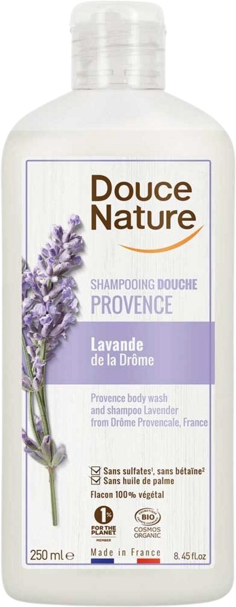 Goedkoopste Douce Nature Douchegel & shampoo lavendel provence bio 250 Milliliter