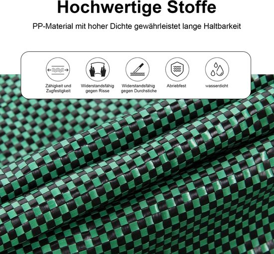 TTLUOKER® 2x Extra Grote Tuinafvalzakken - 272 Liter per Zak - Waterdicht & Stevig - Opvouwbaar Design voor Gemakkelijke Opslag van Merkloos	 — afbeelding 5