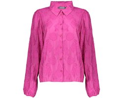 Geisha Blouse Blouse Met Structuur Bloemen 53754 20 Pink Dames Maat - L