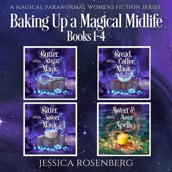 Baking Up a Magical Midlife Books 1-4 - cover