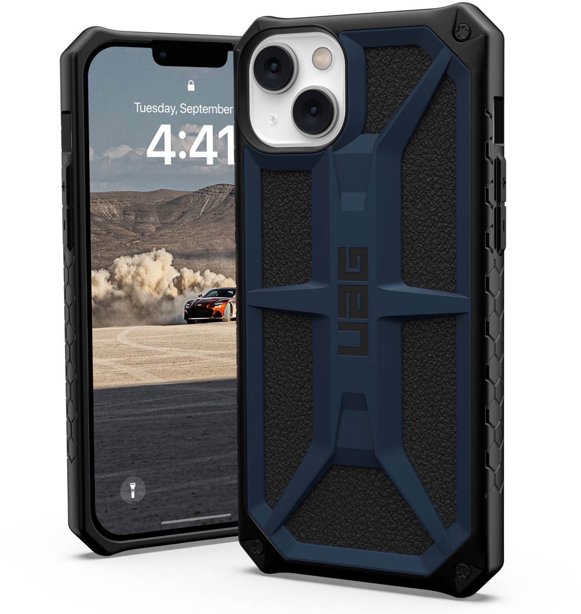 UAG - Monarch geschikt voor iPhone 14 Plus Hoesje - blauw