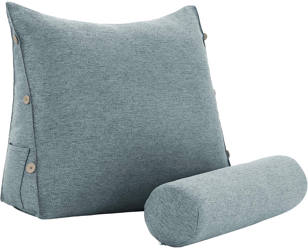 Image of Aanpasbaar zitkussen voor bed - Luxe comfort en ondersteuning - 1 stuk