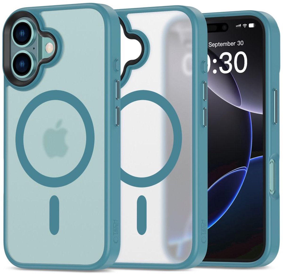 Tech-Protect Magmat Voor Iphone 16 Voor Magsafe-Hoesje Met Hoge Weerstand Tegen