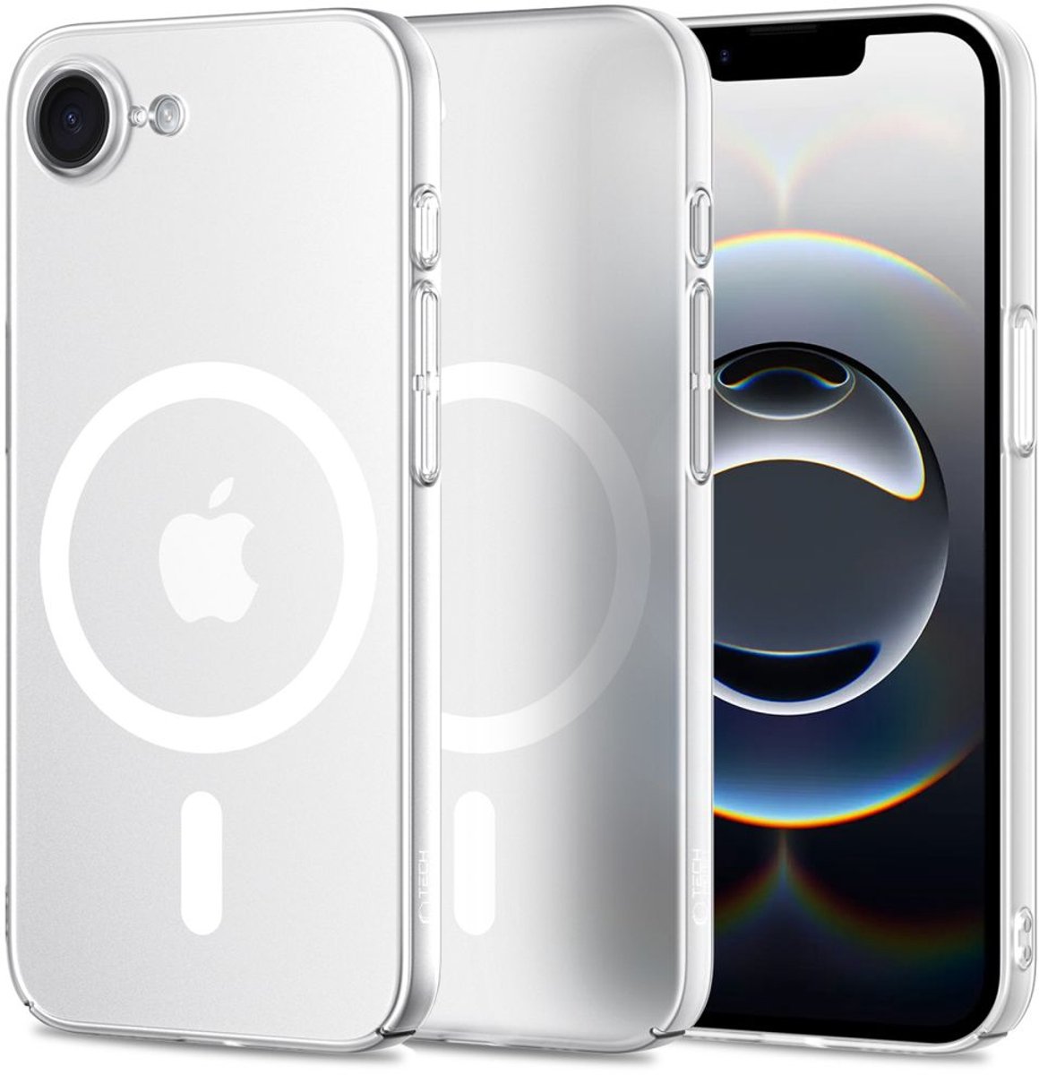 Tech-Protect Magslim Voor Iphone 16E Hoesje Magnetische Bescherming