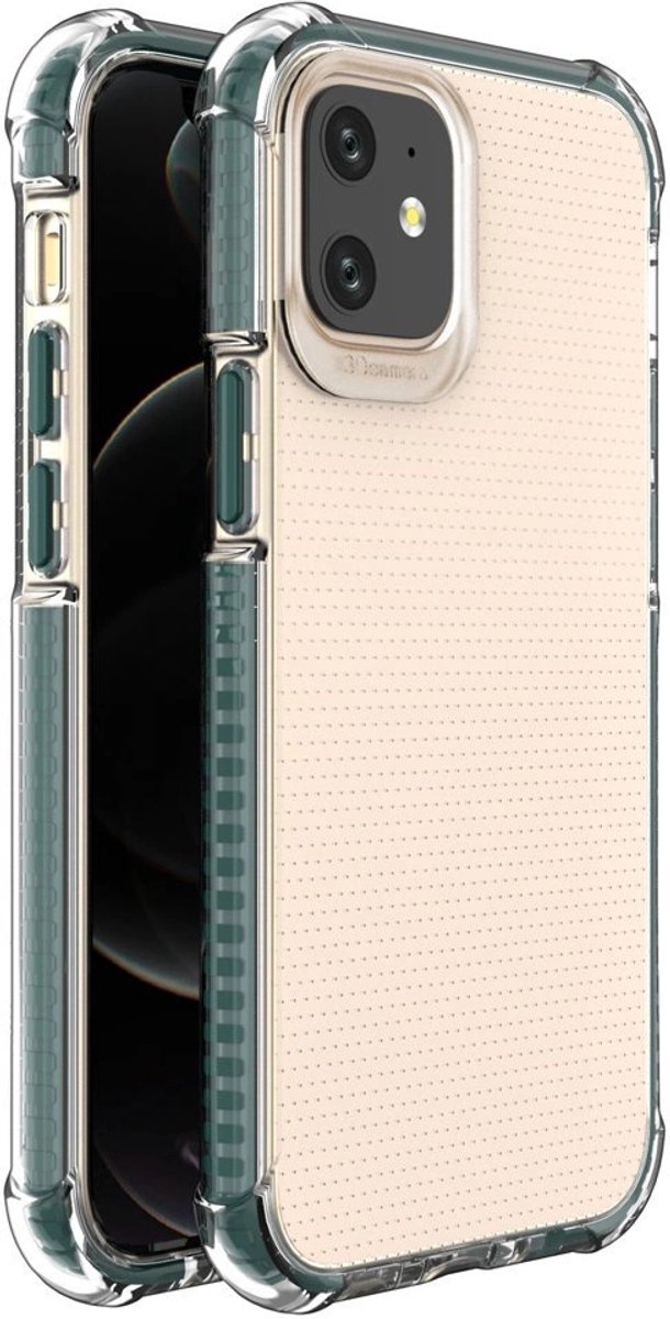 Hurtel Spring Armor Armor Case Cover Voor Iphone 12 Mini Flexibel