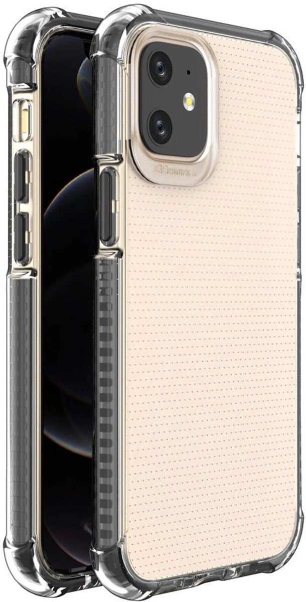 Hurtel Spring Armor Gel Armor Hoesje Voor Iphone 12 Mini Met Frame