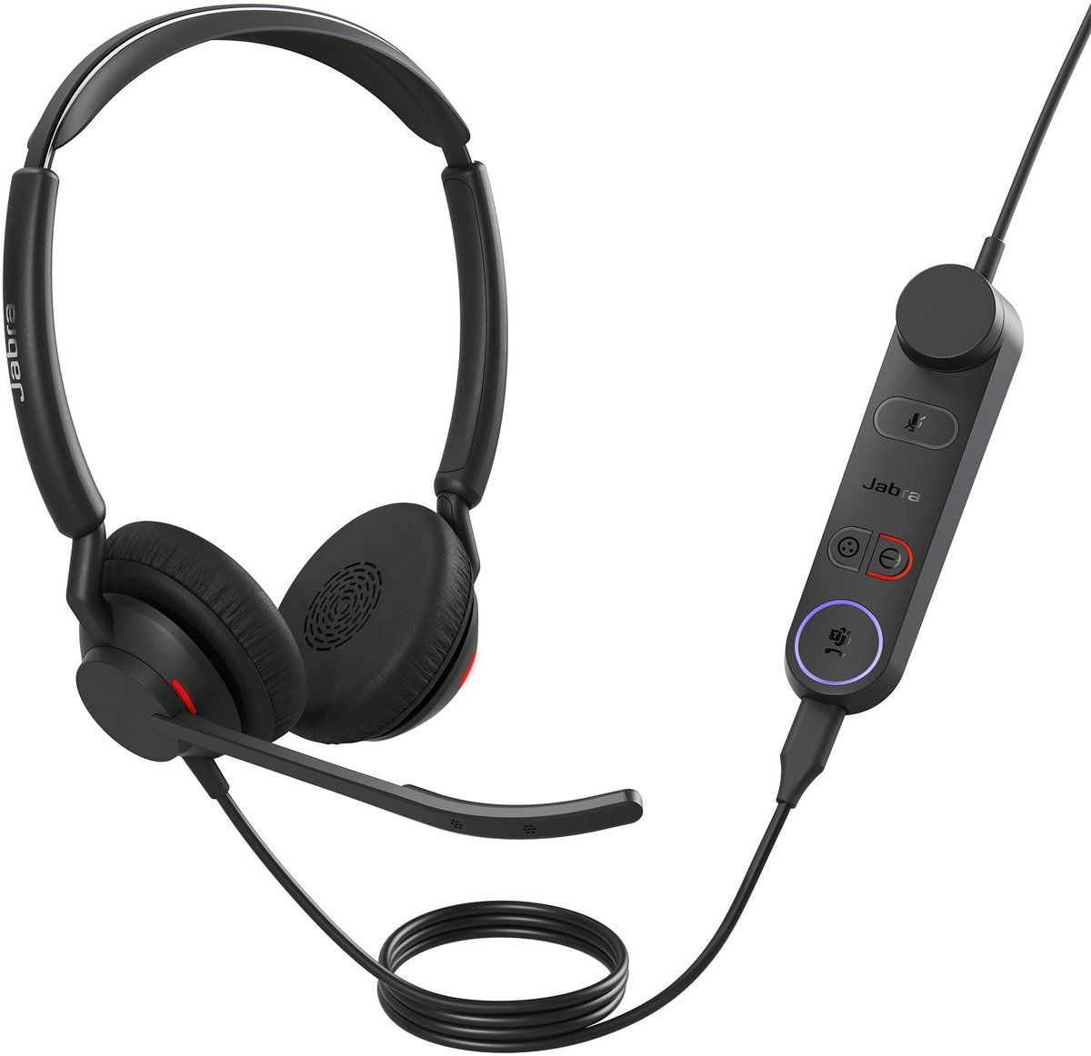 Jabra Engage 50 II Headset Bedraad Hoofdband Kantoor/callcenter USB Type-C Zwart