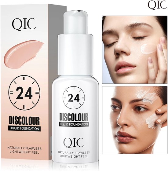 Foundation Magic – Kleurveranderende Vloeibare Foundation – Langdurig, Hydraterend, Zacht Mat – Flawless Make-up Basis