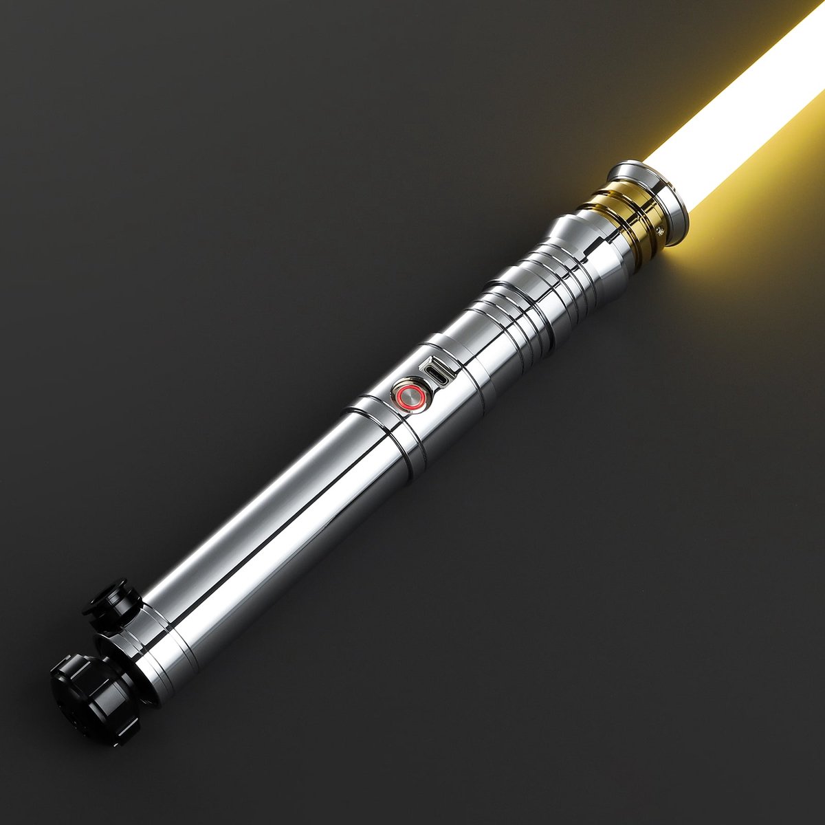 Premium Lightsaber “Ascalon” - KenJo Sabers - Oplaadbaar Lichtzwaard - Hoge Kwaliteit Light Saber Replica - Metalen Handvat - Alle Kleuren 12 Watt (RGB) - 10 Geluidstypes
