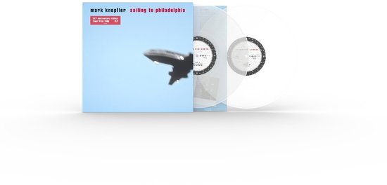 Mark Knopfler - Sailing To Philadelphia albumhoes met twee doorzichtige LPs