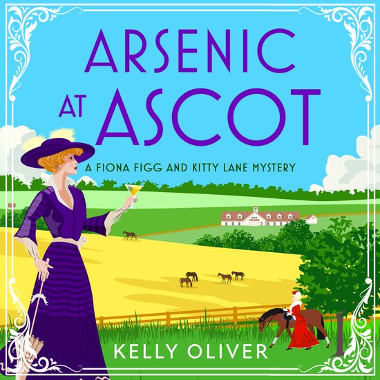 A Fiona Figg & Kitty Lane Mystery4- Arsenic at Ascot - cover