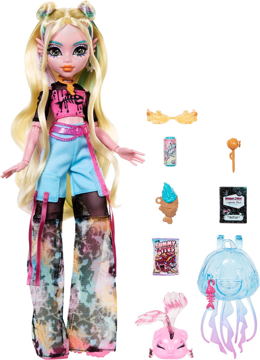Monster High Lagoona Blue - Modepop — afbeelding 13