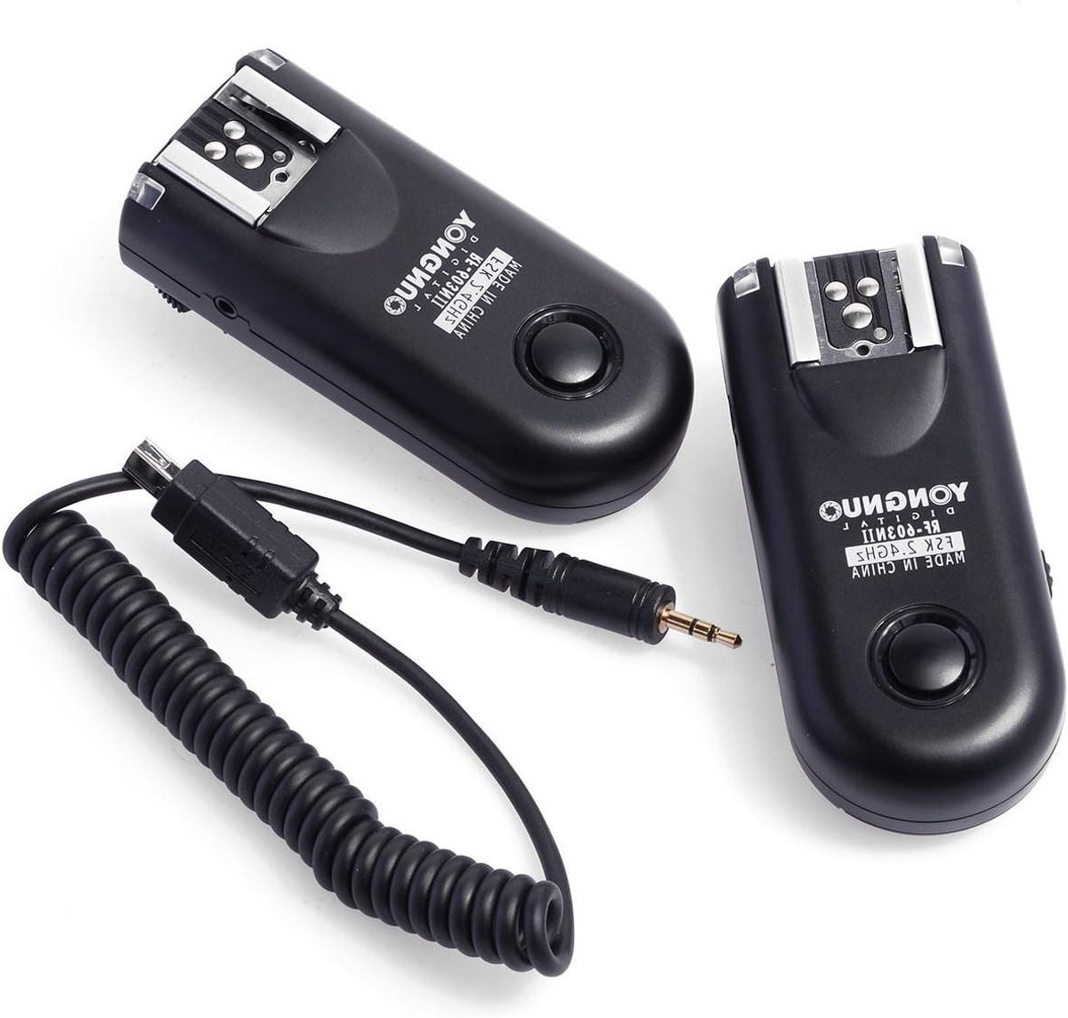 Allecto Plus - Draadloze Flitser Afstandsbediening Kit voor Nikon camera's D90 D600 D3100 D5200 D7100 met Transmitters en Receivers.