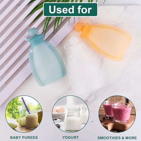 Herbruikbare Zakjes Voor Babyvoeding