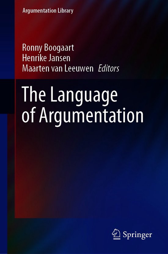 The Language of Argumentation - cover