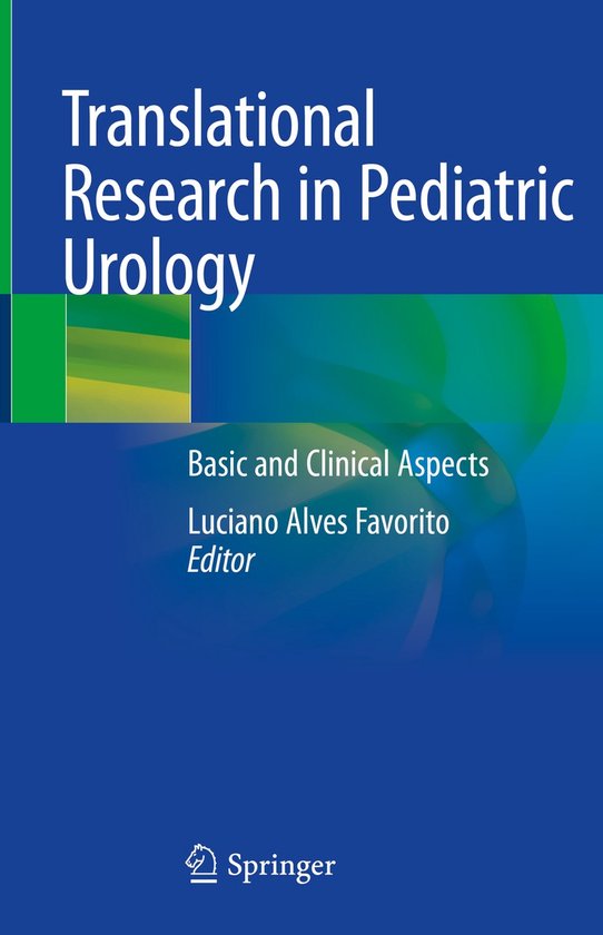 Translational Research in Pediatric Urology - cover