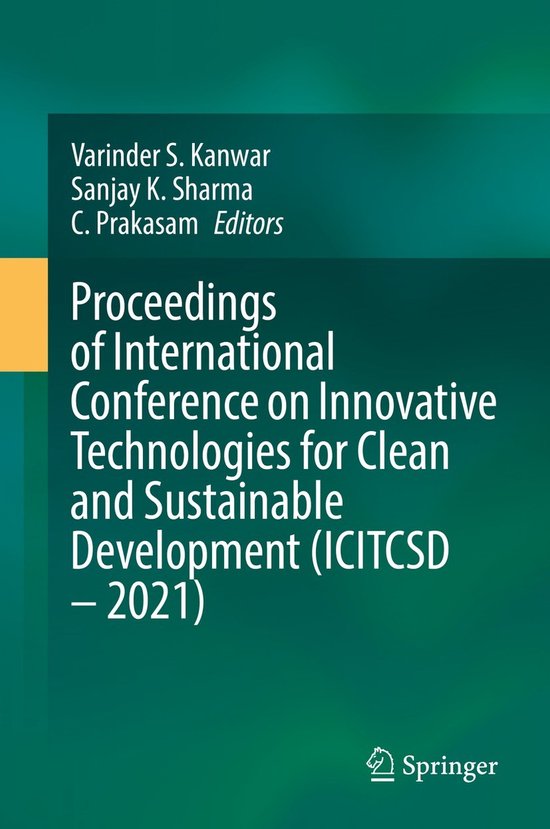 Proceedings of International Conference on Innovative Techno ... - cover