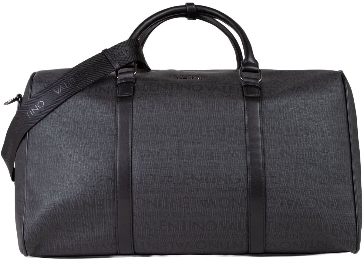 VALENTINO reistas Billion Duffel Bag Antrac / Nero antraciet