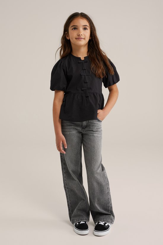 Chemisier WE Fashion Filles à manches ballon