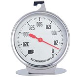 Allecto Plus - Digitale Keukenthermometer met Opstaande Wijzerplaat - RVS Oven Thermometer - Grote Maat Keukenbakbenodigdheden