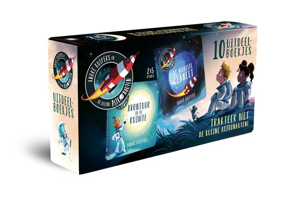 André Kuipers - De kleine astronauten - uitdeelboekjes - cover