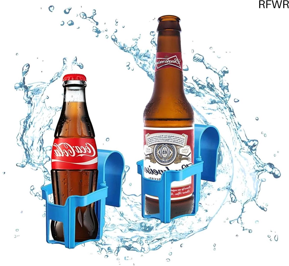 RFWR® Bekerhouders voor Zwembad - Hangende Drankhouders voor Dranken, Telefoons en Sleutels