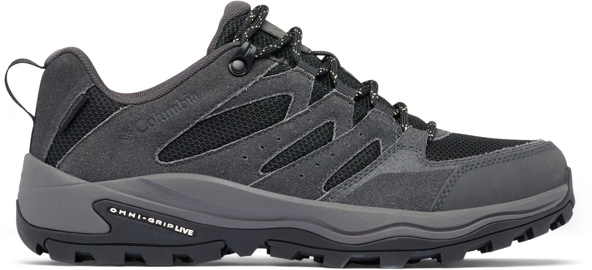 Columbia REDMOND™ IV LOW WATERPROOF Dames Wandelschoenen Citron Haze Zwart