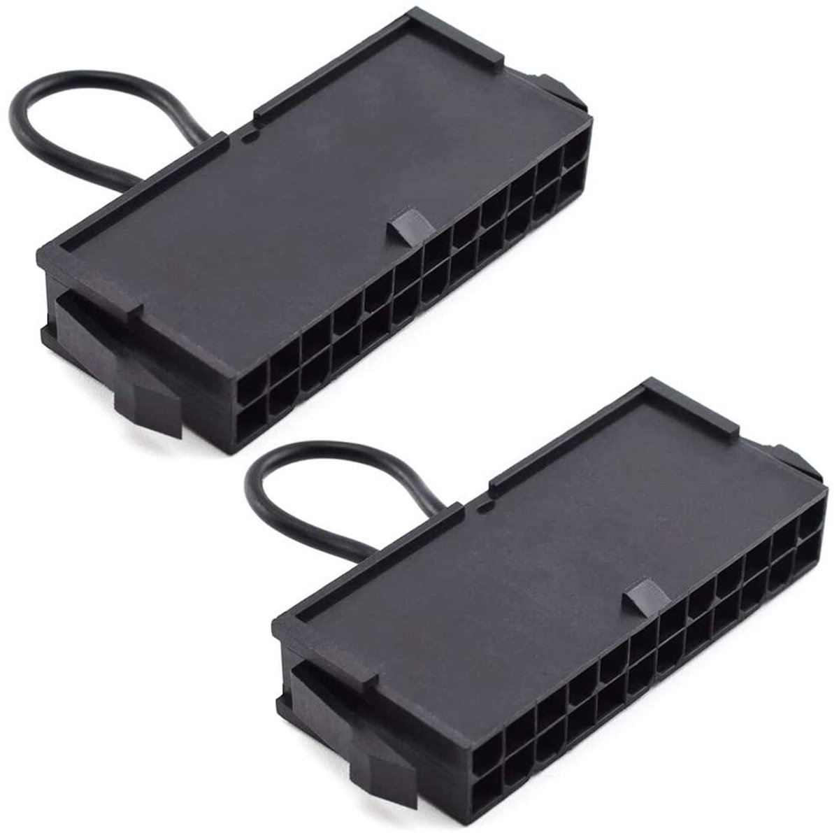 Image of 24-pins ATX Power Jumper Bridge Tool - compatibel met 20/24 Pin aansluiting - PSU Test Starter Switch (2 stuks)